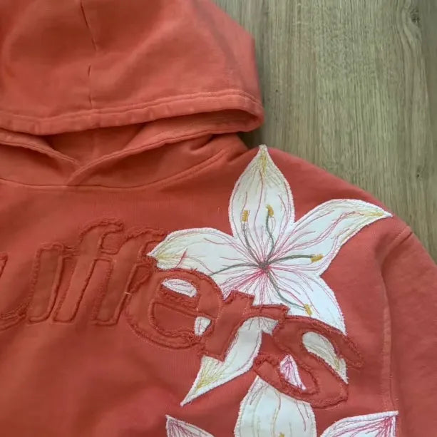 Floral hoodie