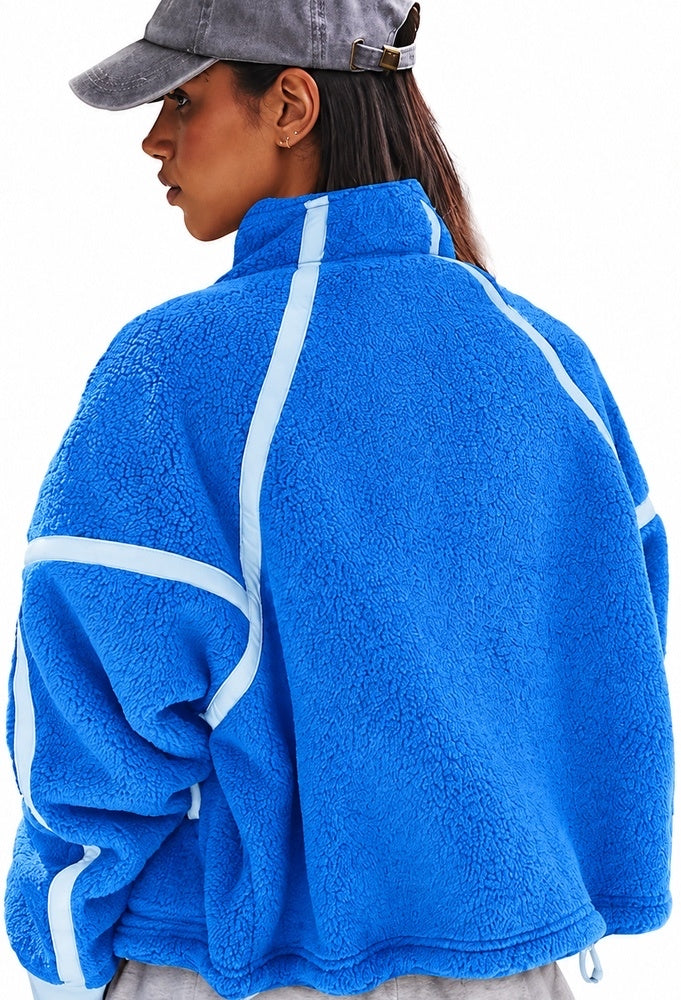 Pink fleece jacket