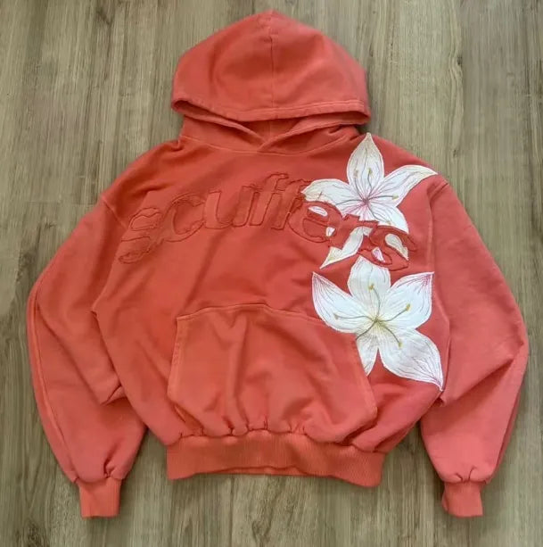 Floral hoodie