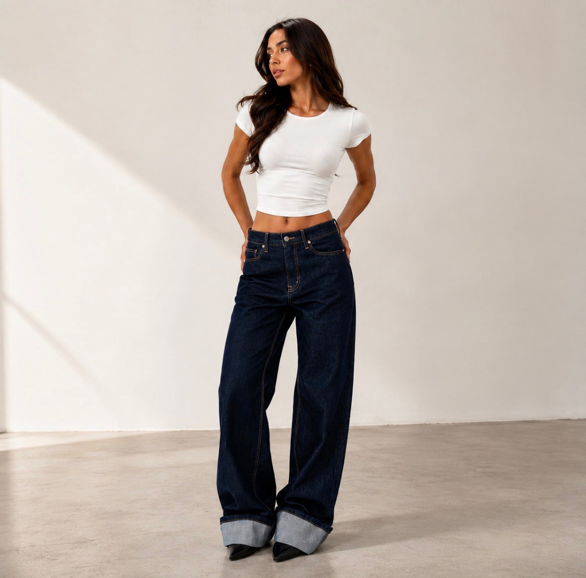 Wide Leg Jeans