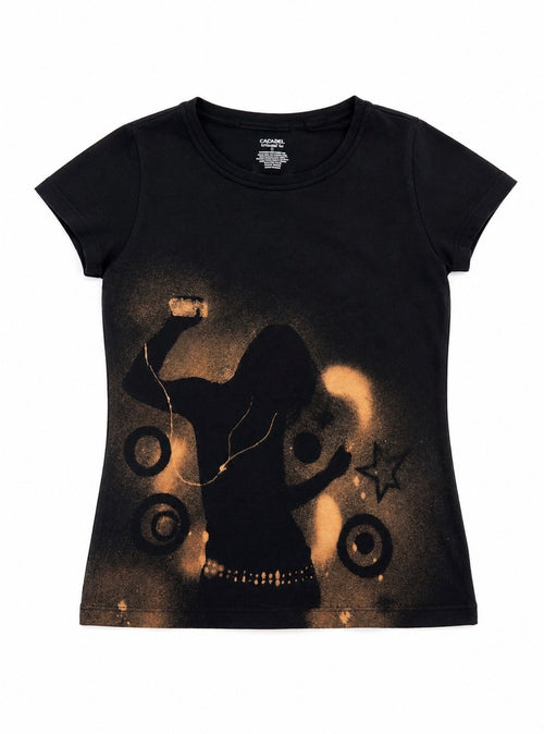 Black Graphic Tee