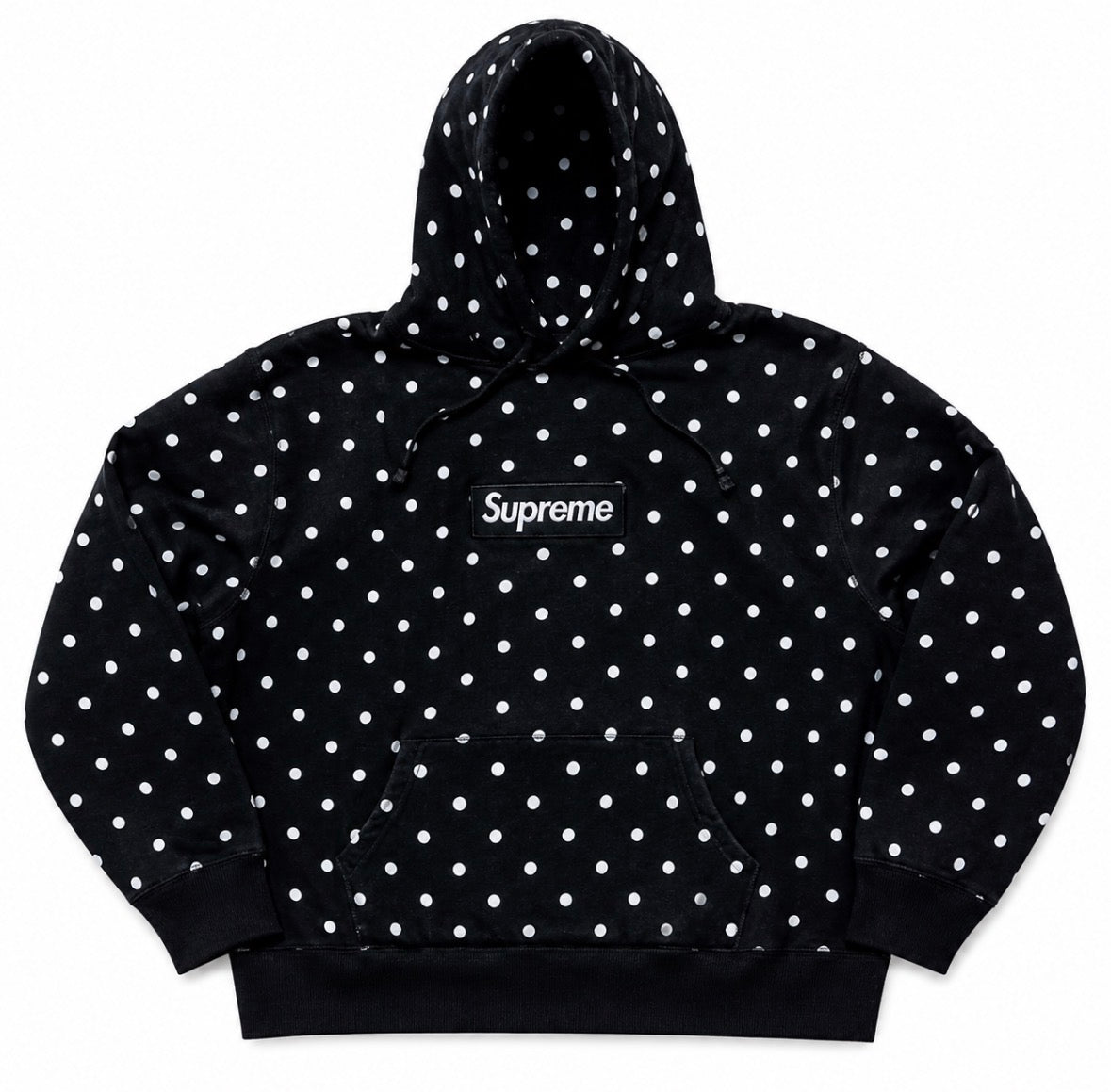 polka dot hoodie