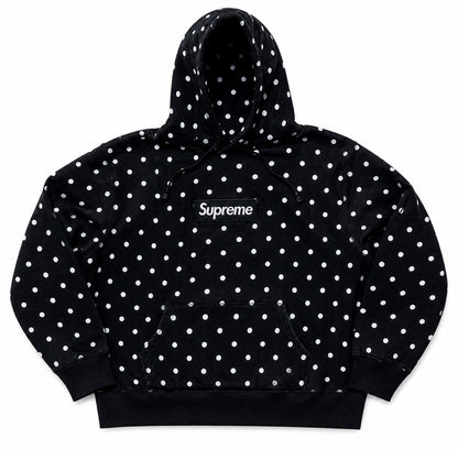 polka dot hoodie