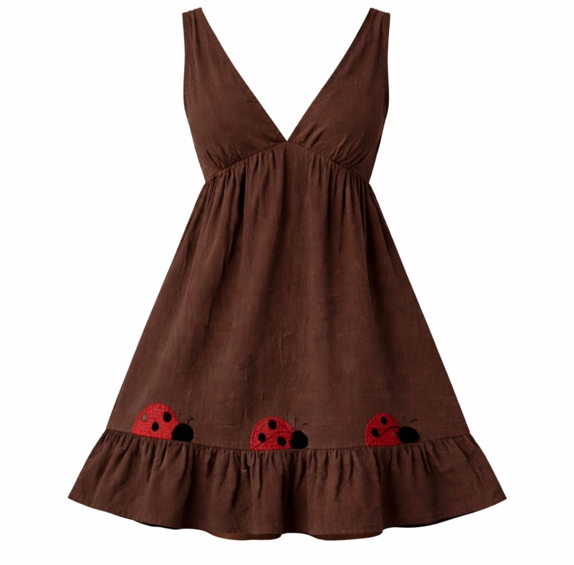 Lux Flora Ladybug Mini Dress